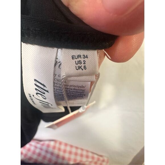 The Frolic x Lyds Butler Pollenca, ASOS, high waist bikini bottoms in pink gingh - Picture 11 of 11